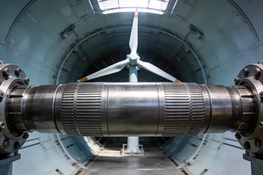 Main Shaft (Rotor Support)